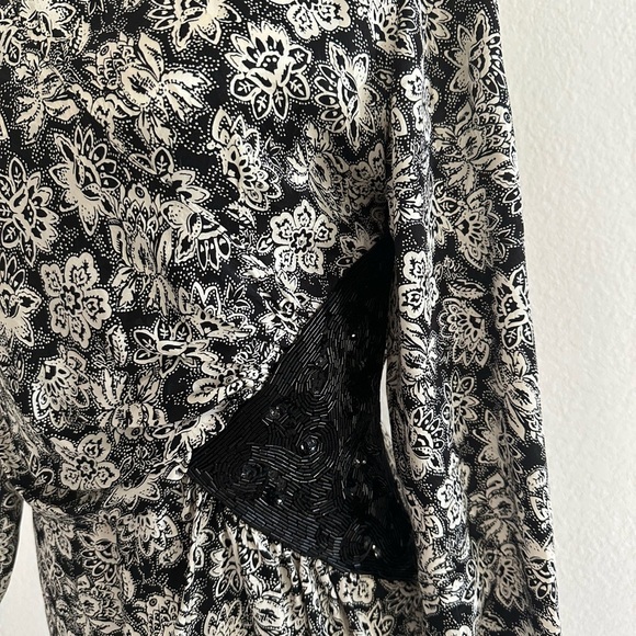 Vintage Silk Studio 100% Silk Made in Hong Kong Dress Size 8 - Picture 3 of 6